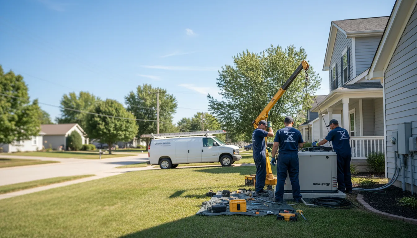 Generator Installation in Elk City, KS near me